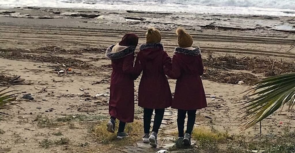 Three Afghan Girls