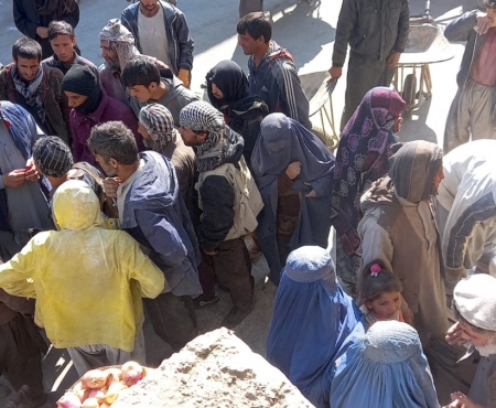 Humanitarian aid for Afghanistan
